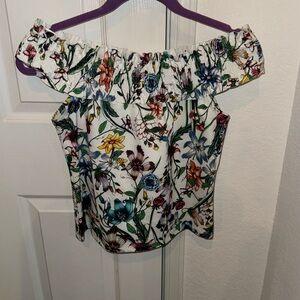 Zara off the shoulder top